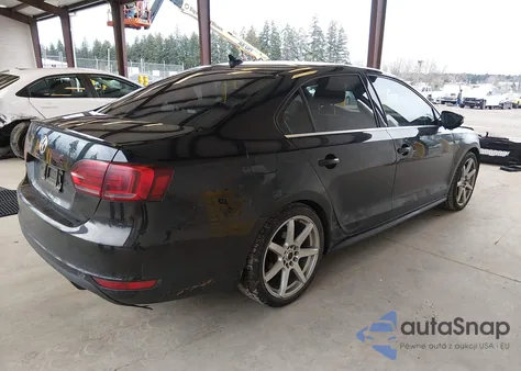 2014 Volkswagen Jetta Gli Edition 30 W/Nav из США, поврежденный, VIN 3VW4T7AJ3EM319838